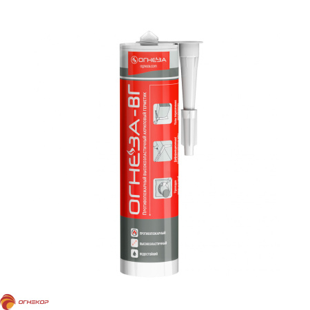 картинка Противопожарный высокоэластичный герметик ОГНЕЗА ВГ от магазина Огнекор